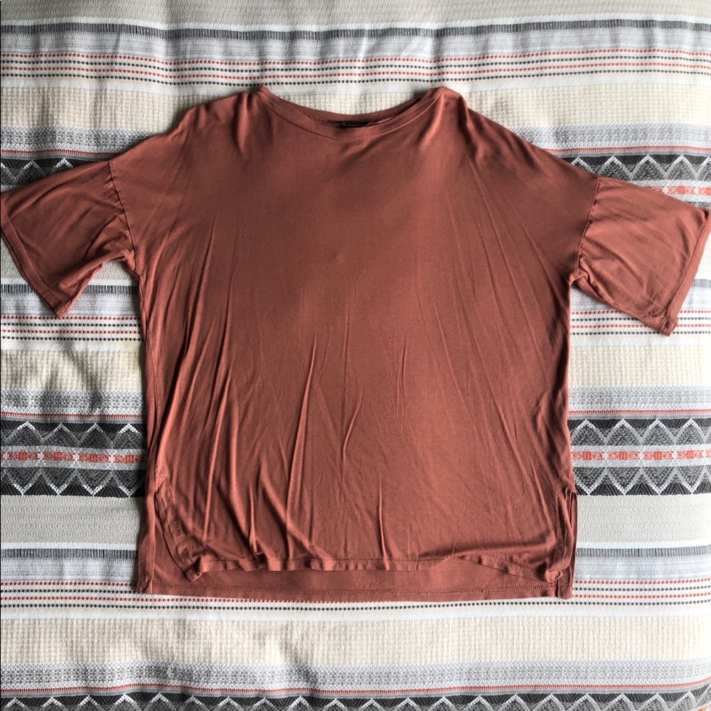 Salmon Forever 21 T-shirt